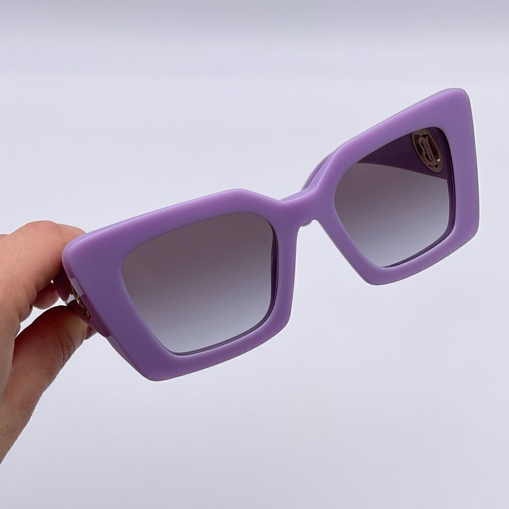 BURBERRY Sunglasses Daisy BE4344 394111 Lilac Women NEW - Picture 8 of 14